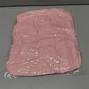 Wenrine Women Long Sleeve Bubble Mini Dress Bodycon Mock Neck Casual 2025 Cocktail Club Party Dresses (Pink)