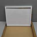 KINLINK 11x14 Picture Frame White, Wooden 14x11 Photo Frames with Plexiglass for 8x10 Picture with Mat or 11x14 Without Mat, 11 x 14 Frame for Art Collage Gallery Wall and Tabletop Display