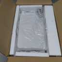 UMDONX Desktop Bookshelf Organizer Large Capacity Standing Desk Storage Rack for Books, Notebooks, Office Supplies & Decor  Easy to Assemble Space-Saving Book Organizer for Home & Office White