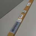 Blackout PVC Light Blocking Strips for Window Shades and Blinds - Blocks Light Along The Sides of Blackout Blinds,Side Tracks for Cordless Shades, Light Blocking Strips for Bedroom (White, 58",2Pcs)