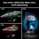 LEGO Star Wars Brick-Built Star Wars Logo - Building Set for Adults 18+ - Star Wars Gift Idea for Birthdays - Collectible DIY Model Kit - Home Decor Idea for Fans of The Movie Series - 75407
