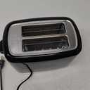 Toastmaster 2-Slice Cool Touch Toaster, black with stainless accent