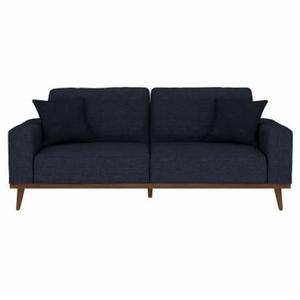 LakeView Presley Sofa, Dark Grey Lake View Loveseat w/2 Self Pillows