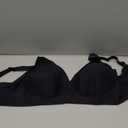 OEAK Womens Deep V Bras Comfortable Bra Support Push Up Bralettes Low Cut no Underwire Bra Plunge Seamless Tshirts Bras XX-Large Black