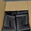 24Pcs Foam Protection Corner for Mirror TV Picture Frame,Packing Foam Corner Protectors for Shipping Moving,Edge Protection for Packing Fragile Artwork(Black)