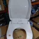 Kohler PureWash E815 Elongated Bidet Toilet Seat, Warm Water, White with Remote Control, Self Cleaning Wand, Adjustable Spray Controls, Heated Seat, Easy Installation Bidet Attachment