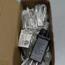 FUNPENY Christmas 360 LED Net Lights, 12 FT x 5FT Clear Wire Christams Outdoor String Lights 8 Modes Waterproof Connectable Xmas Decorations for Indoor Bushes Garden Party Holiday Decor (Warm White)