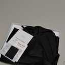 YFONG Double-Layered 100% Pure Mulberry Silk Bonnet for Long Hair, 22 Momme Silk Hair Bonnet for Sleeping with Elastic Tie Band, Real Silk Sleep Cap for Women Long Curly Hair, Black