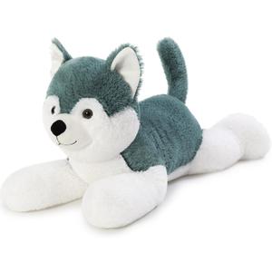 Giant Husky Stuffed Animal 30", Large Stuffed Dog Plush Toys, Gifts for Kids