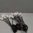 LEWIS&WAYNE Solar Halloween Pathway Lights 3 Pack Eyeball Stake Lights Outdoor 2 Modes Cool White LEDs for Garden Yard Patio