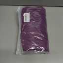 3 x T&Twenties Womens Summer Tops Ruffle Short Sleeve Tunic Tops V Neck Loose Fit Flowy T-Shirts (Purple, L)