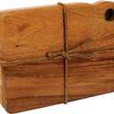 Ironwood Gourmet Montagu Sandwich Board Set, Acacia Wood, 2-Piece, 7.75 x 6 x 0.75 inches