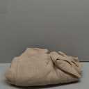 LAMIT Natural Linen Curtains 108 Inch for Living Room, Back Tab and Rod Pocket Textured Sheer Light Filtering for Boho Farmhouse, 2 Panels, 52 x 108 Inch, Brown