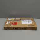 TUTOTAK C Shaped End Table, Small Side Table, 28.7 inch Tall Couch Table, Sofa Table, Living Room, Bed Room, Charcoal Grey TB01BY071