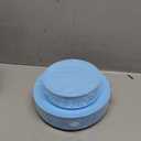 KIRE 60PCS Blue Plastic Plates Disposable - Heavy Duty Light Blue Plates Include 30Pcs 10.25 Dinner Plates and 30Pcs 7.5 for Dessert/Salad in Baby Shower/Picnic