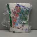 Cabilock 12 Pack Christmas Gift Boxes with Lids, Printed Kraft Paper Boxes for Xmas Festive Wrapping of Shirts Robe Lingerie Scarves Hat Gloves, 4 Designs 3 Size Options