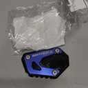 For V-Strom 1000 1000XT DL1000 2014-2021 V-Strom 1050 1050XT DL1050 2019-2022 Kickstand Foot Side Stand Enlarge Extension Plate Pad vstrom 1000 1050 xt Accessories (blue)