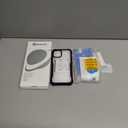 CENHUFO Privacy for iPhone 11 Pro Case, Full Body Phone Case with Built-in 9H Tempered Glass Privacy Screen Protector and Camera Lens Protector, Anti Peep Spy Shockproof Bumper Clear Cover - Black