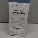 Electric Lunch Box Food Heater, 80W Portable Warmer for Car Truck Work with 304 Stainless Steel Container, 12V/24V/110V Green Heated Lunch Box Suitable for Ideal Driver/Work/Gift