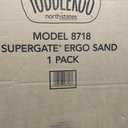Toddleroo by North States - Supergate Ergo Baby Gate: Plastic Baby Gate for Stairs & Doorways - Adjustable Indoor Safety Gate - Made in USA - 26 to 42 Inches Wide - 26 Inches Tall - Sand