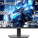 SANSUI 24 Inch Gaming Monitor 180Hz, DP 1.4 & HDMI 2.0 Ports High Refresh Rate Computer Monitor, Racing FPS RTS Modes, 1ms Response Time 110% sRGB (ES-G24F4, HDMI Cable Included)