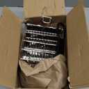 LCZNXJJY Taco Fryer Basket 4 Shells Taco Shell Fryer Maker Mold w Detachable Handle, French Fries Holders Stand Basket for Deep Fat Fryer, Restaurant Kitchen Cooking Tools