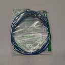 Motoforti Universal 140cm 55.12" Motorcycle Brake Clutch Oil Hose Line Pipe Hydraulic Reinforced Stainless Steel Braided Blue