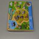 FUN LITTLE TOYS Mini Animal Building Blocks  12 Pack, No Duplicates, Individually Boxed Zoo Sets for Kids 6-12, Party Favors, Classroom Prizes, Goodie Bag Stuffers & Easter Egg Fillers