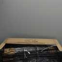 FUTASSI Metal Storage Rack, Storage Organizer Shelves for Kitchen, Bathroom, Living Room, Balcony and Garage, 5 Tiers Narrow Bookshelf, 21.2" W x 9.4" D x 59.2" H, Load 400lbs, Black