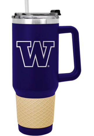 Washington Huskies 40oz Colossus Stainless Steel Tumbler - Purple