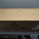 National Tree Company 6 ft Pre-Lit Flocked Acacia Artificial Christmas Tree, 300 Clear Lights, 840 Branch Tips, Includes Stand, Green