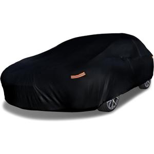 EzyShade 10-Layer Waterproof Sports Car Cover. See Vehicle Size-Chart for Accurate Fit. All Weather Full Outdoor Covers. Corvette Mustang Porsche. Sun Snow Wind Rain. Black, Size C3 (See Size Chart)