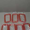 JeCar Grille Inserts ABS Grill Cover Trim Kit for 2017-2021 Jeep Grand Cherokee WK2, Red