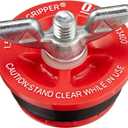 Oatey 33400 Mechanical End-of-Pipe Gripper Plug, 1-1/2 in., Red, 1 Count