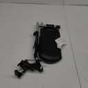 Invacare Wheelchair Legrests, Elevating, Aluminum Footplates, Padded Calf Pads, 1 Pair, T94HAP, Black