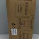 spospo Stackable Water Bottle Organizer, Large Compartment Water Bottle Holder, 4 Tier Clear Water Bottle Organizer for Cabinet, Bottle Rack for Kitchen Organization and Storage - Hold 16 Bottles