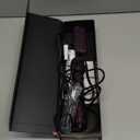 DAN Technology 500 hot Comb Electric for Wigs, Diamond Heating Comb, 60 Min Auto-Off & 7 Temperatures Adjustable Purple hot Comb, Professional Pressing Combs for Black Hair