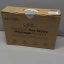 SereneLife Hot Stone Massage Kit Portable Heated Rock Therapy System with Digital Temperature Controller, Includes 12 Massaging Stones, Quick Setup: All-in-One Portable Kit