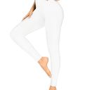 Buttery Soft Leggings for Women - High Waisted Tummy Control No See Through Workout Yoga Cycling Tights Pants, M