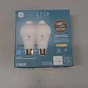 GE LED+ Motion Sensor LED Light Bulbs, 12W, Outdoor Security Lights, A21, Warm White (2 Pack)