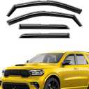 Extra Durable Window Deflectors in-Channel Window Visors Rain Guards Fit for Dodge Durango 2011-2025, Sun Visors, Wind Vent for Shades, Exterior Car Accessories - 4pcs. AG0274