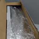 Stainless Steel Litter Box, 2 Pack XL Metal Cat Litter Boxes with Lid High Sided Enclosed for Big Cat and Multiple Cats, Anti-Urine Leakage | Non-Stick Bottom & Includes Scoop (Silver Gray)