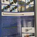 Sealegend Universal Leaf Blower Gutter Cleaning Attachment, Gutter Cleaning Kit for Leaf Blowers Clean Gutters from The Ground Leaf Remover