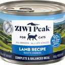 ZIWI Peak Wet Cat Food All Natural, High Protein, Grain Free, Limited Ingredient, with Superfoods (Lamb, Case of 12, 6.5oz Cans) (EXP 09/23/28)
