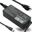 65W USB C Laptop Charger Compatible with Lenovo Thinkpad/Yoga/Chromebook, ADLX65YDC2A Replacement for Lenovo Laptop Charger