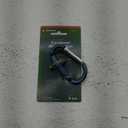 Coghlan's 8mm Carabiner, Versatile and Lightweight, Anodized Aluminum, Spring-Loaded, Ideal for Gear Attachment, Key Organization, Non-Climbing Camping Tool