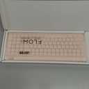 Flow Lite 100 Keys Low Profile Mechanical Keyboard, Swappable Rechargeable Wireless Keyboard with 2.4G Receiver, Bluetooth and Wired Connection for Windows, Mac/ Specter Linear Switches (Flamingo)