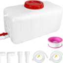 13.2 Gallon Potable Water Storage Containers Long Term,Water Tank with Spout Kit,Portable Water Storage Barrel for Outdoor Camping,Picnicking, RV and Household Water Use