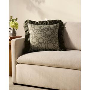 Loloi Chris Loves Julia Kathleen Collection PCJ0026 Green 18'' x 18'' Cover w/Down Pillow