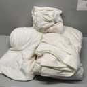 Fleece Sheets Full Size Set - 4-Piece Velvet Flannel Sheet Set - Super Soft Fleece Bedding - 1 Flat & 1 Fitted and 2 Pillowcases - Cozy Warm, Comfy & Plush - Deep Pockets, Fuzzy & Anti-Static - Ivory